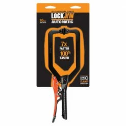 LOCKJAW 250mm (10inch) Small Body C Clamp Swivel Pad L2180250