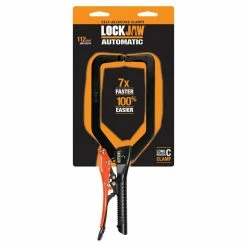 LOCKJAW 250mm (10inch) Small Body C-Clamp Plier L2170250