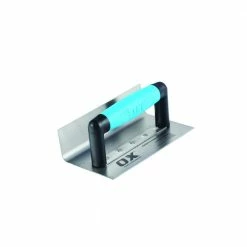 OX Professional 100 X 180mm (10r 50d) S/S Coving Trowel OX-P015010