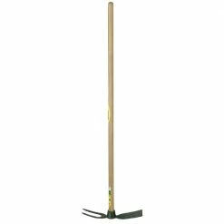 CYCLONE 2 Prong Hoe With Long Timber Handle