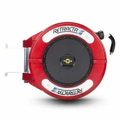 RETRACTA 15m Red Garden Hose Reel HW415R-01
